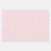 Spring Sprigs Neutral - Blush Pink ラッピングペーパーシート (正面3)