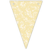 Spring Sprigs Neutral - Buttercream バンティングフラッグ (第2の旗)