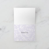 Spring Sprigs Neutral - Dusty Lavender サンキューカード (内部)