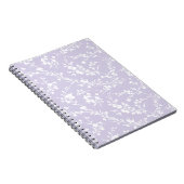 Spring Sprigs Neutral - Dusty Lavender ノートブック (右側)