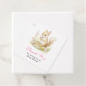Spring Squirrel Baby Shower フェイバータグ (インサイチュ)