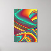 Spring Summer Autumn Flowers Magic キャンバスプリント (正面)