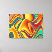 Spring Summer Autumn Flowers Magic キャンバスプリント (正面)