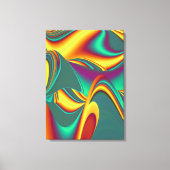 Spring Summer Autumn Flowers Magic キャンバスプリント (正面)