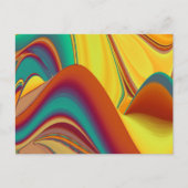 Spring Summer Autumn Flowers Magic ポストカード (正面)