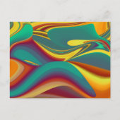 Spring Summer Autumn Flowers Magic ポストカード (正面)