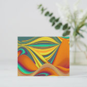 Spring Summer Autumn Flowers Magic ポストカード (スタンド正面)