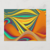 Spring Summer Autumn Flowers Magic ポストカード (正面)