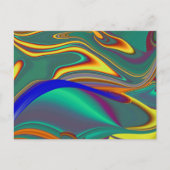 Spring Summer Autumn Flowers Magic ポストカード (正面)