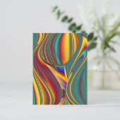 Spring Summer Autumn Flowers Magic ポストカード (スタンド正面)