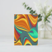 Spring Summer Autumn Flowers Magic ポストカード (スタンド正面)