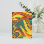 Spring Summer Autumn Flowers Magic ポストカード (スタンド正面)