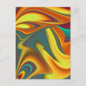 Spring Summer Autumn Flowers Magic ポストカード (正面)