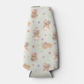 Spring teddy bear ボトルクーラー (正面)