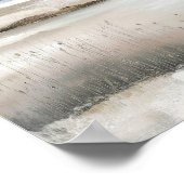 Spring Thaw Marshland #1 – Serene Landscape ポスター (角)