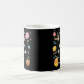 Spring Time Fun Flowers and Easter Eggs Coffee Mug コーヒーマグカップ (中央)