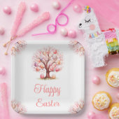 Spring Tree Easter Egg Hunt ペーパープレート (パーティー)