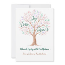 Spring Tree with Scripture – Personalized Easter