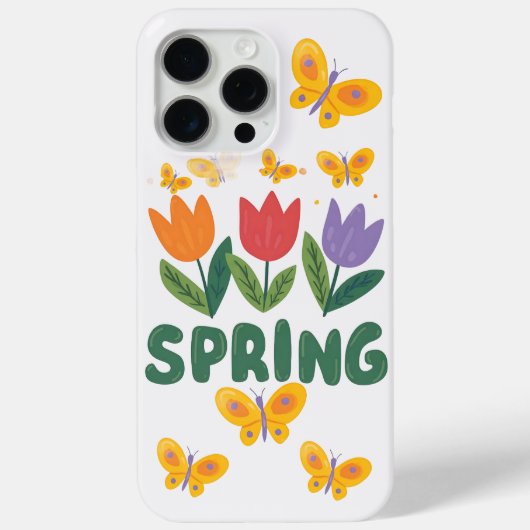 Spring Tulips  Case-Mate iPhoneケース (裏面)