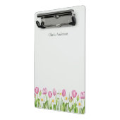 Spring Tulips & Daffodils Floral Mini Clipboard ミニクリップボード (アングル2)