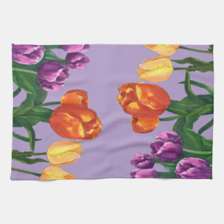 Spring Tulips Kitchen Towels キッチンタオル