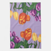 Spring Tulips Kitchen Towels キッチンタオル (縦)