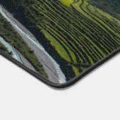 Spring Valley in the Andes Mountains デスクマット (コーナー)