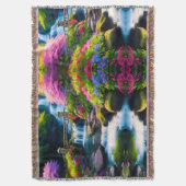 Spring Waterfall 1 スローブランケット (正面縦)