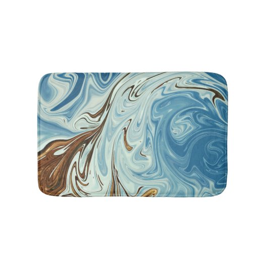 Spring Waves | 最高のカラフルな絵画 バスマット (正面)