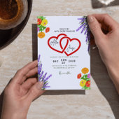 ✨ Spring Wedding Invitation Card  招待状