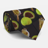 Spring Whispers Tie – Uguisu & Mochiうぐいす餅 ネクタイ (ロール)