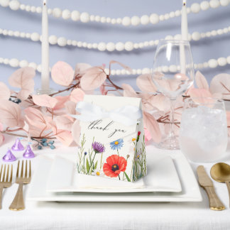 Spring Wild Flower Meadow  Wedding  フェイバーボックス