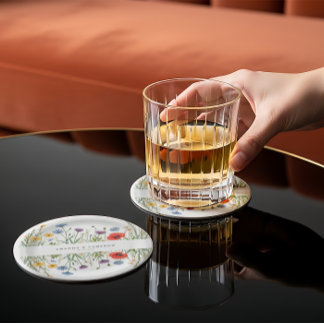 Spring Wild Flower Meadow  Wedding ペーパープレート