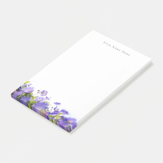 Spring wildflower customizable ポストイット (アングル)