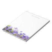 Spring wildflower customizable Notepad ノートパッド (回転)