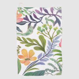 Spring Wildflower Florals | Flower Fields  ゴルフタオル