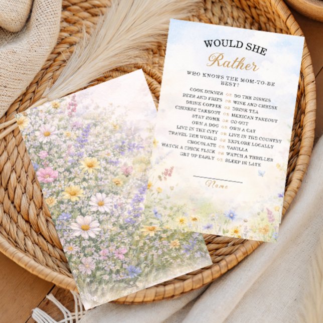 Spring Wildflower Garden Mom-to-Be Game (クリエイターアップロード済み)