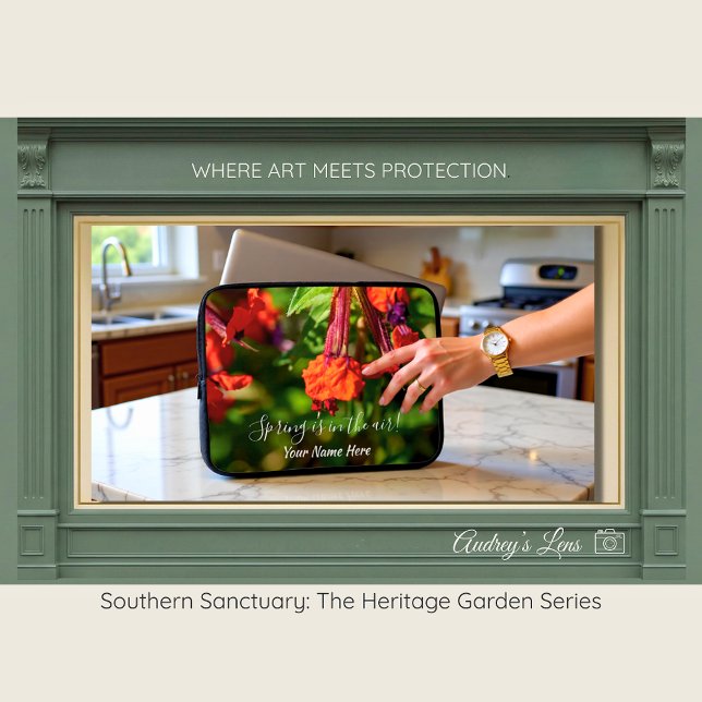 Spring Wildflower Meadow ラップトップスリーブ (クリエイターアップロード済み)