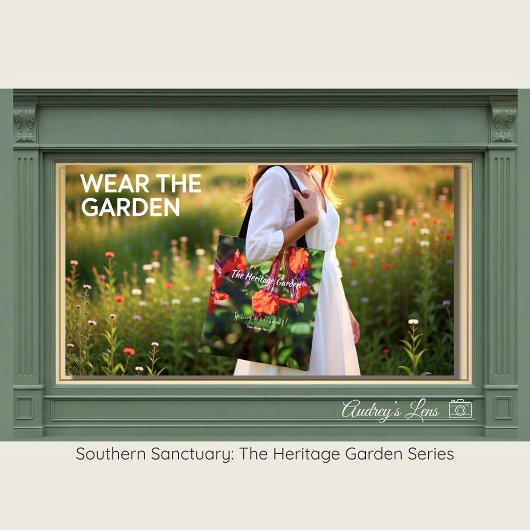 Spring Wildflower Meadow Floral Cotton Tote トートバッグ