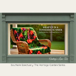 Spring Wildflower Meadow Floral Fleece Blanket フリースブランケット