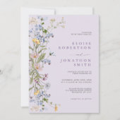 Spring Wildflower Meadow Garden Wedding   招待状 (正面)