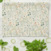 Spring Wildflower Meadow Kitchen Towels キッチンタオル (折り畳み)