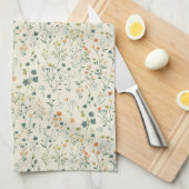 Spring Wildflower Meadow Kitchen Towels キッチンタオル (四つ折り)