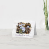 Spring Wildflower Sympathy Thank You カード (正面)