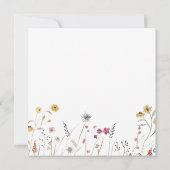 Spring Wildflowers セーブザデート (裏面)