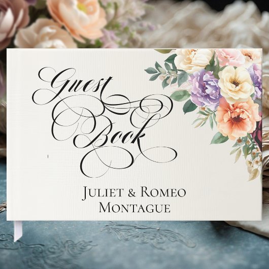 Spring Wildflowers - Ivory ゲストブック