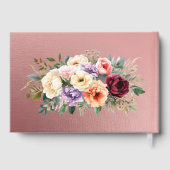 Spring Wildflowers - Rose Gold ゲストブック (裏面)