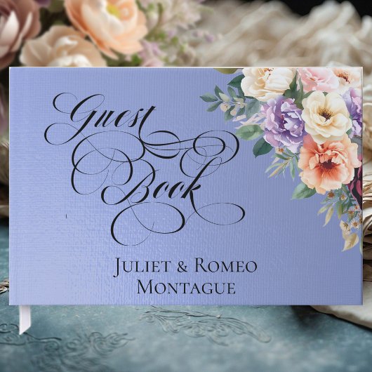 Spring Wildflowers - Sky Blue ゲストブック