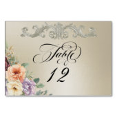 Spring Wildflowers - Wheat テーブルナンバー (正面)