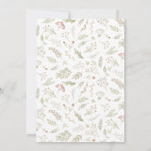 Spring Woodland | ベビーシャワーの招待状 招待状 (裏面)